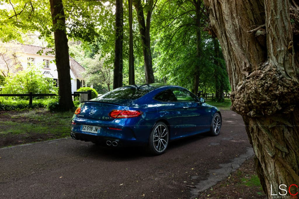 MercedesBenz Classe C 43 AMG coupé, latéral droit