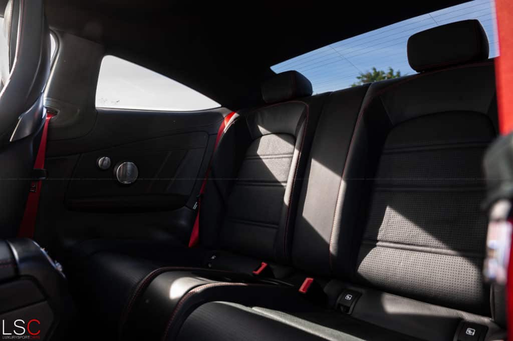 Mercedes C43 AMG coupé interior