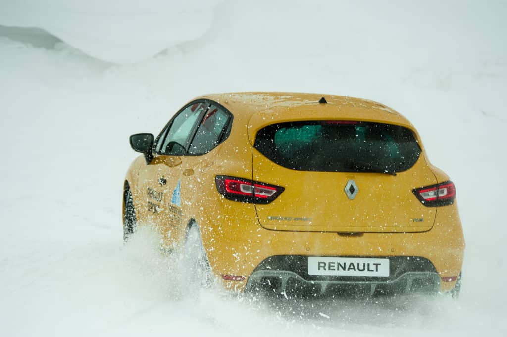 Renault Clio RS Ice Driving Experience