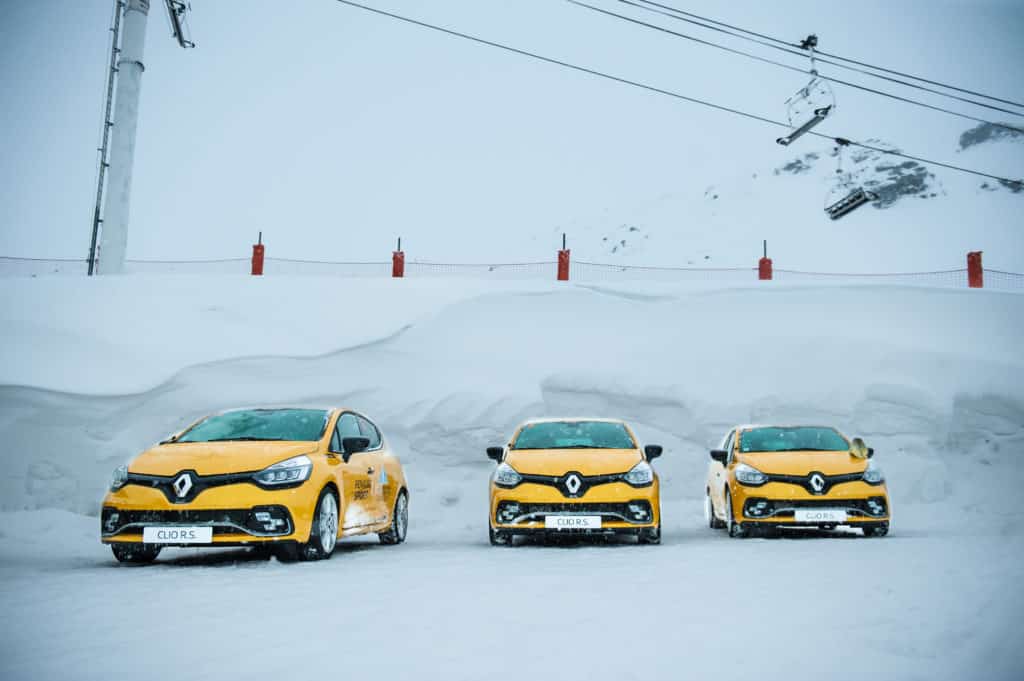 Renault Clio RS Ice Driving Experience