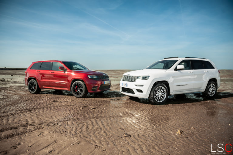 Jeep Grand Cherokee sur l'île de Noirmoutier