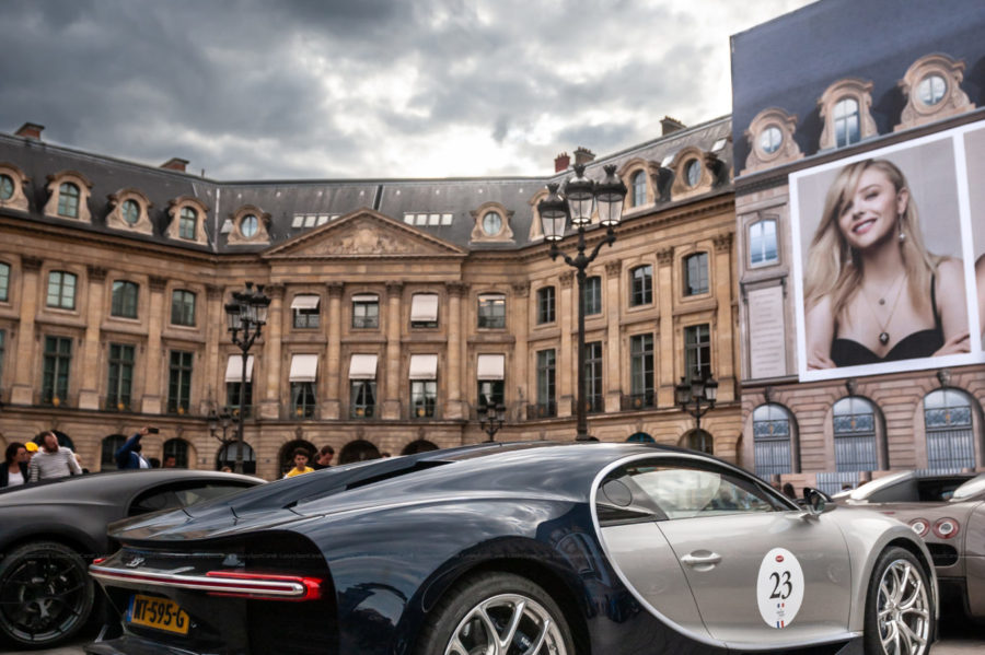 Bugatti Chiron Place Vendôme Paris