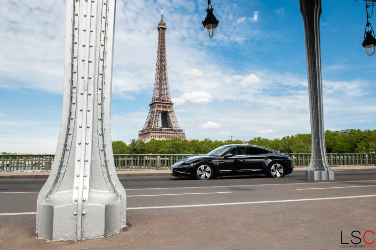 Porsche Taycan à l'essai