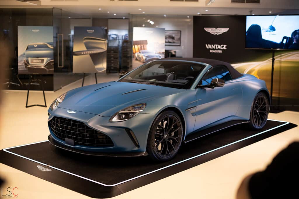 Europe Premiere Aston Martin Vantage Roadster by LuxurySportCars.fr