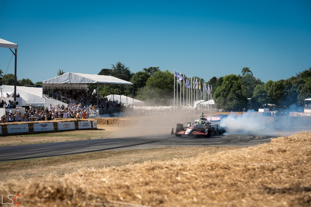 Haas Formula1 Festival of Speed - Thomas FLAMANT LuxurySportCars.fr