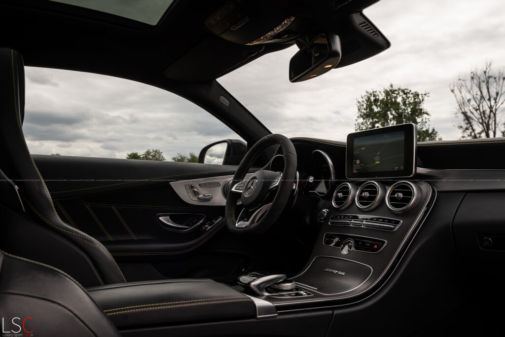 Intérieur AMG C63S par Thomas FLAMANT - LuxurySportCars.fr
