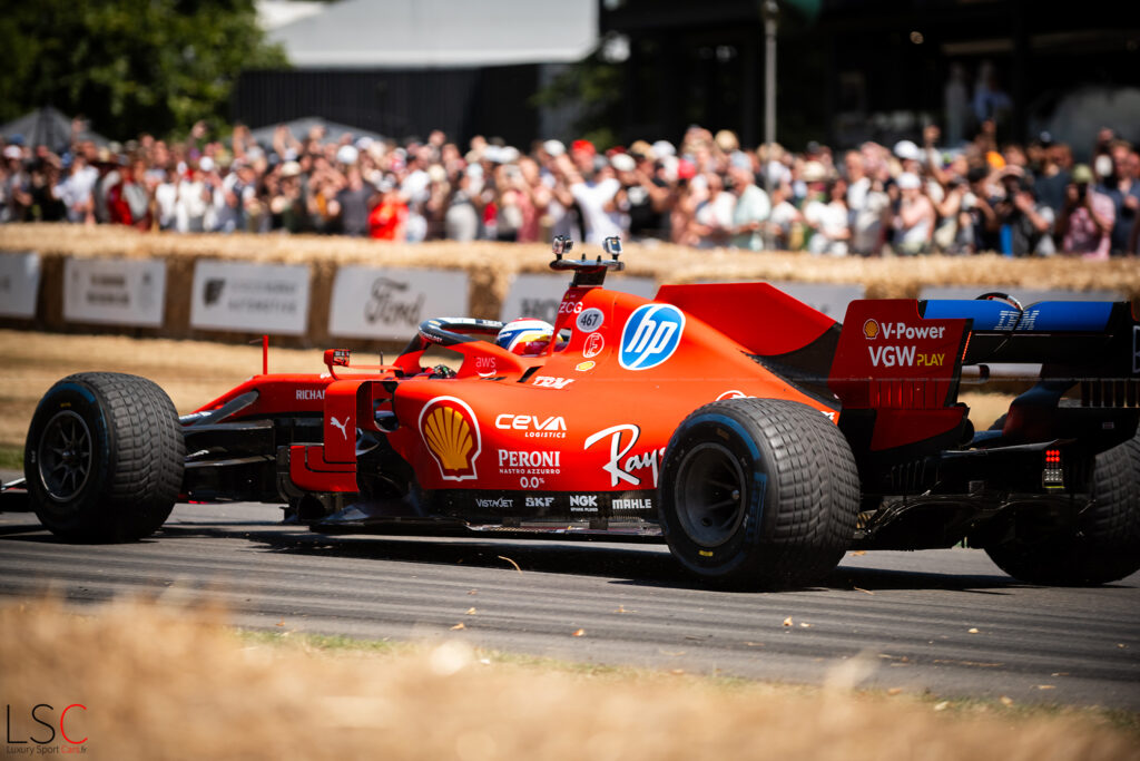 F1 Ferrari SF75 at Goodwood Festival of Speed