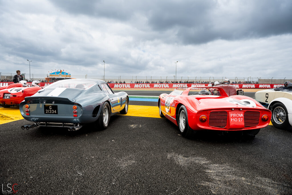 Ferraris at Le Mans Classic