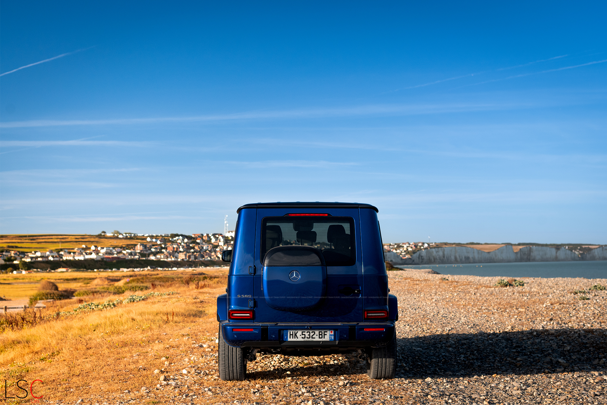 Mercedes Classe G 580 en baie de Somme, essai LuxurySportCars